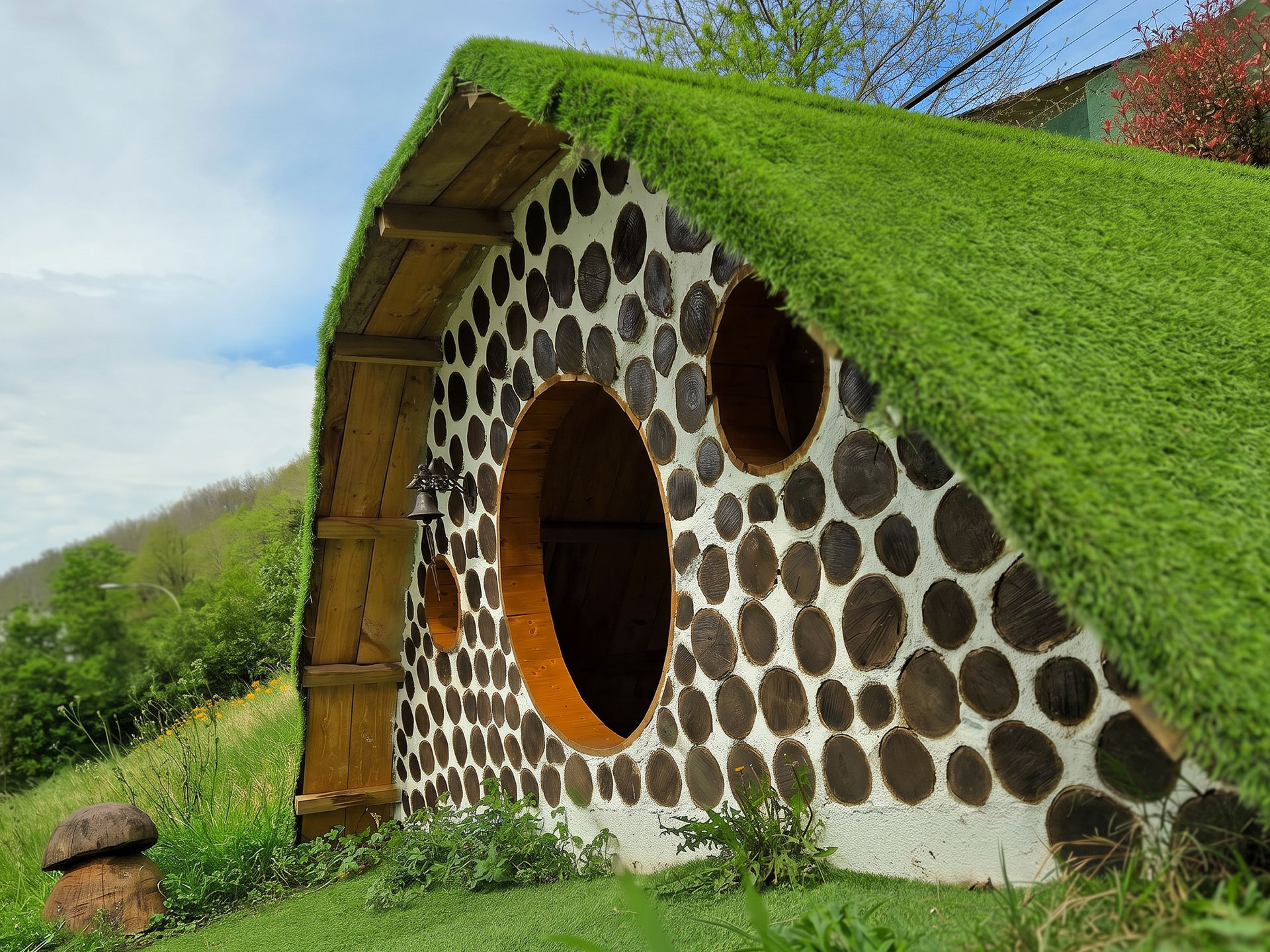 Cabaña de hobbit | Casa Betraunea